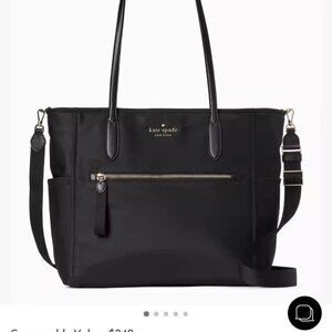 Kate Spade Black diaper bag Chelsea Medium
